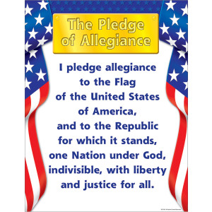Pledge of Allegiance Chart