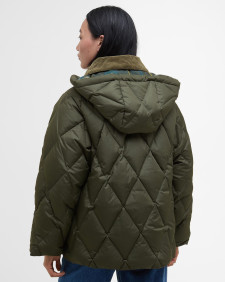 Yasmin Down Puffer Jacket Olive
