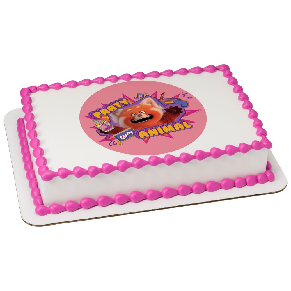 Image Cake Disney and Pixar's Turning Red Party Animal