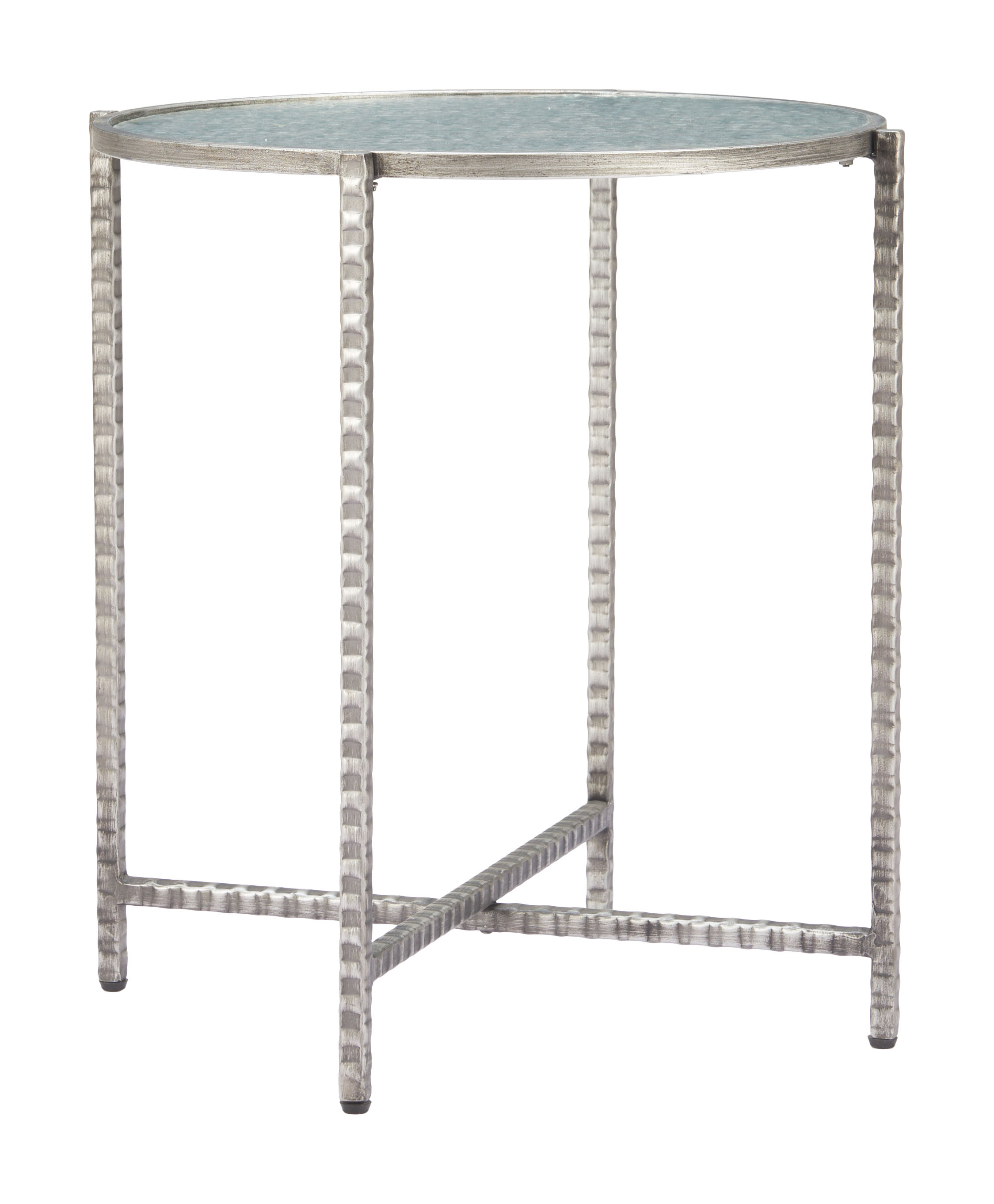 Vetro Side Table Silver product image