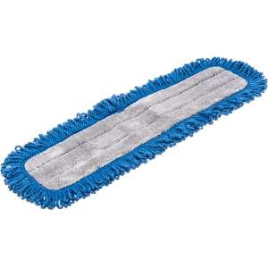 Carlisle, Flo-Pac®, 24"W, Microfiber, Blue, Dust Mop