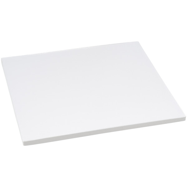 14" Square White Foil Cake Board