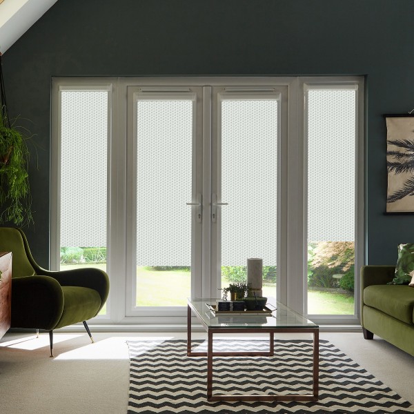 Reagan Blackout Monochrome Roller Blind