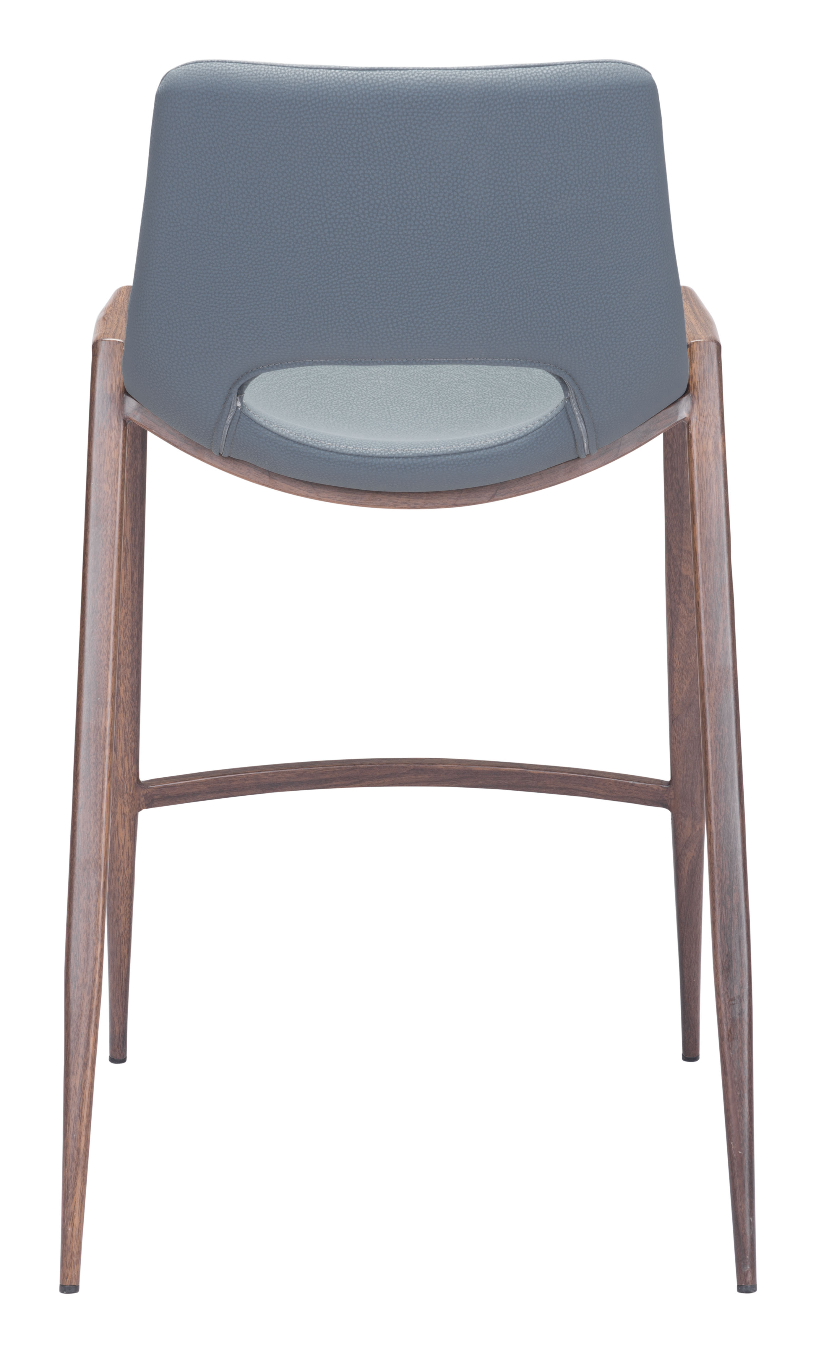 Desi Counter Stool (Set of 2) Azure Gray & Walnut product image