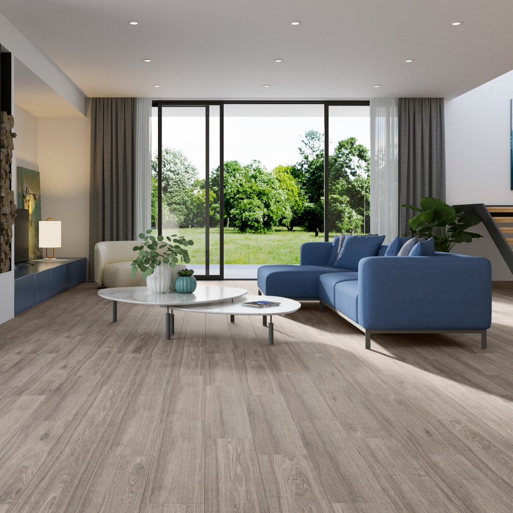 Llama Brown 8-1/2 in. x 35-1/2 in. Porcelain Floor and Wall Tile