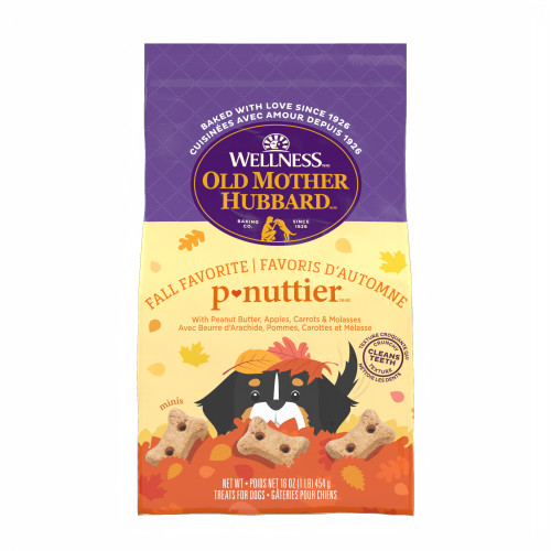 Old Mother Hubbard Seasonal P-Nuttier (Peanut Butter) Front packaging