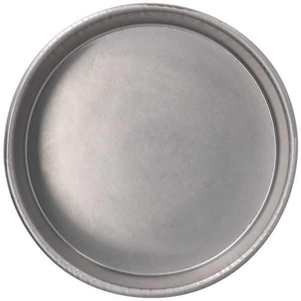 16 Gauge Round Aluminum 8"W x 3"H Pan