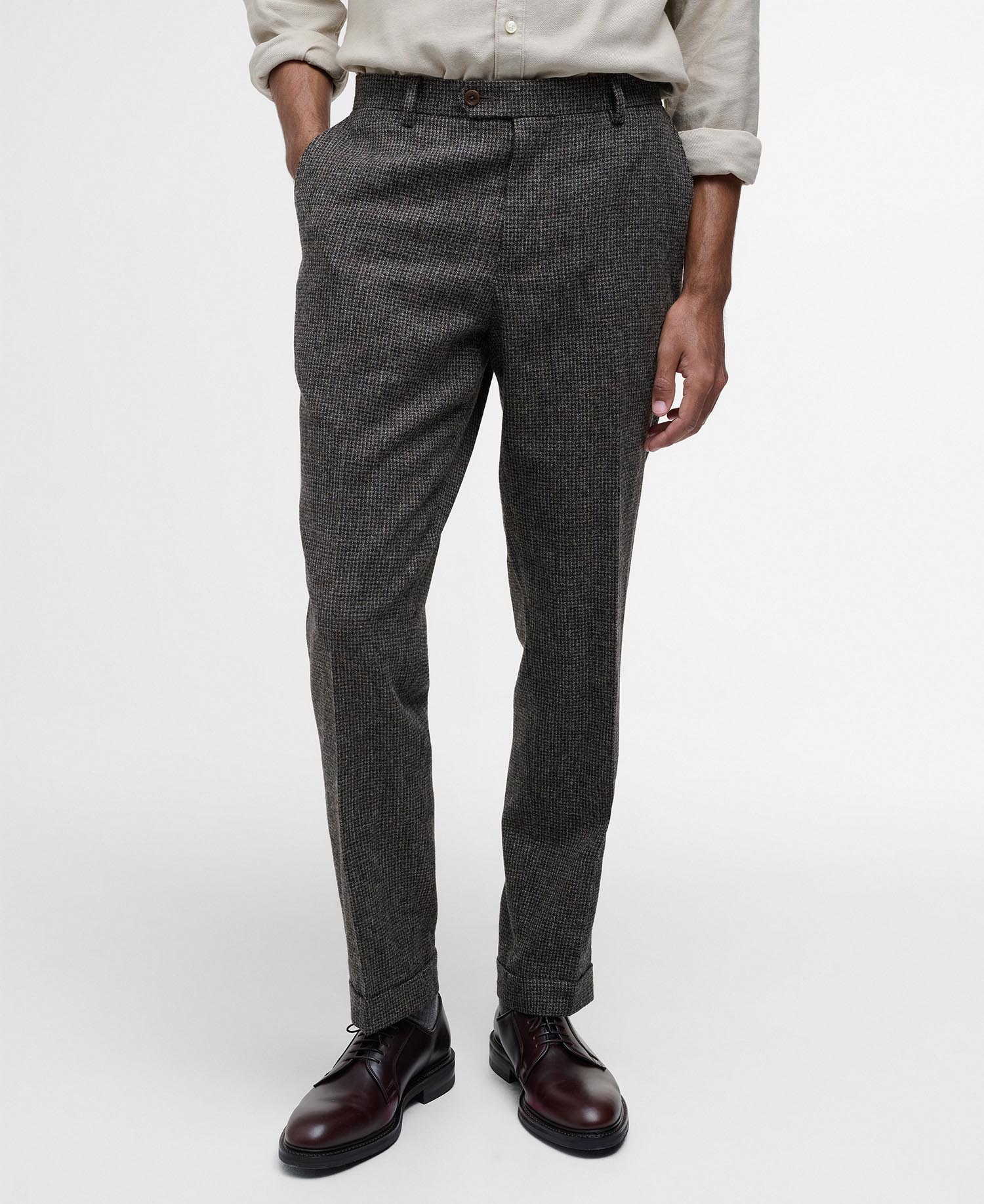 Textured Tweed Suit Trouser image number 0