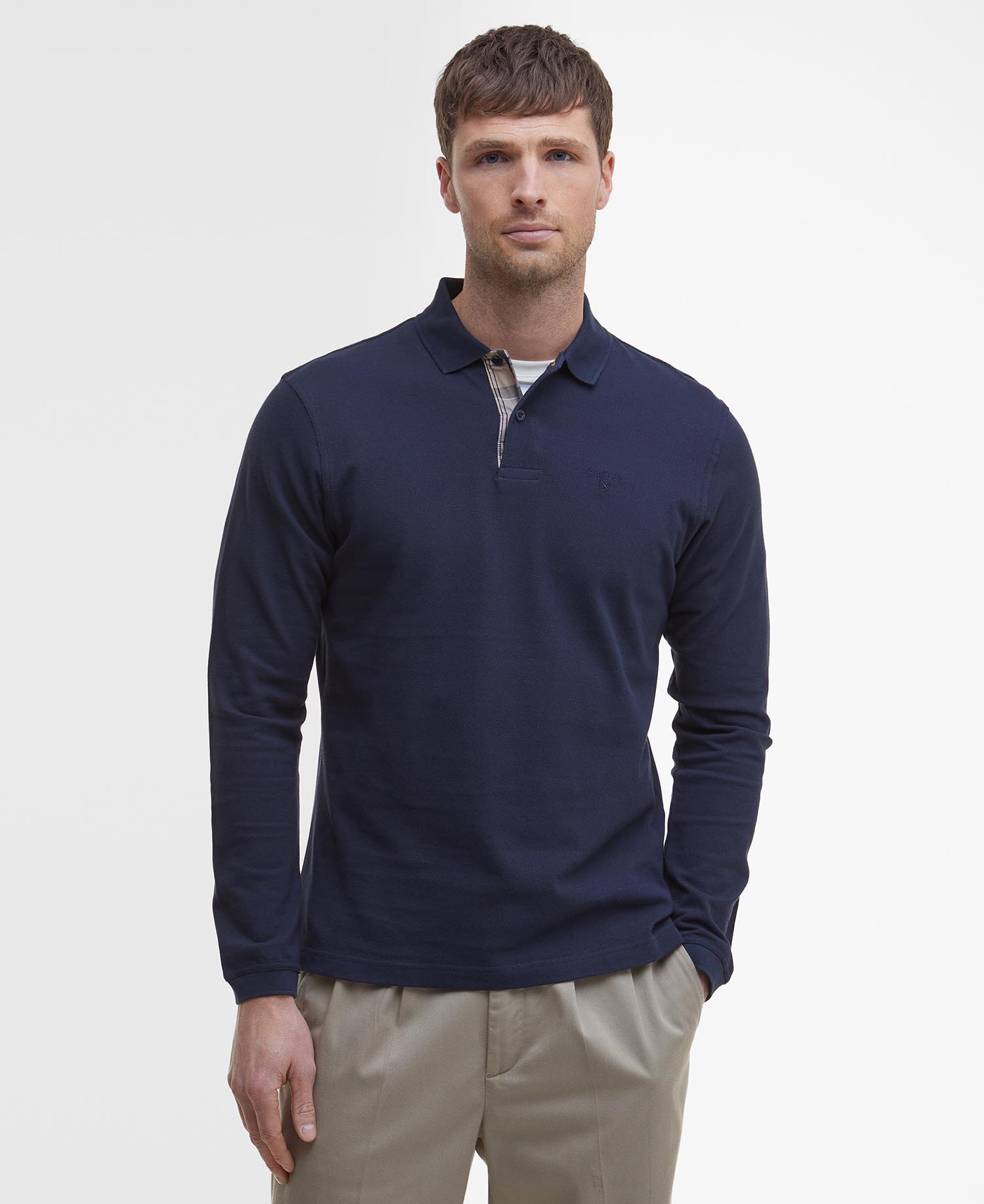 Polo Essential a maniche lunghe image number 0