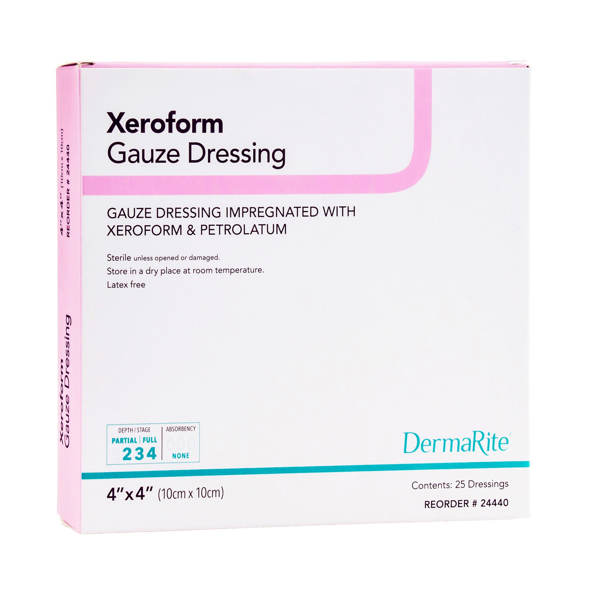 Xeroform™ Petrolatum Impregnated Dressing, 4 x 4 Inch