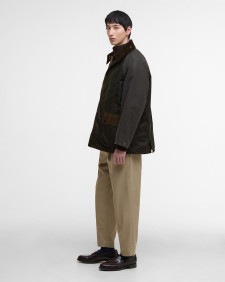 Giacca cerata Patchwork Bedale oversize 