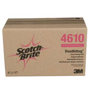 3M, Scotch-Brite Doodlebug, Easy Erasing Pad 4610, Rectangle, 4.62"x10", Blue