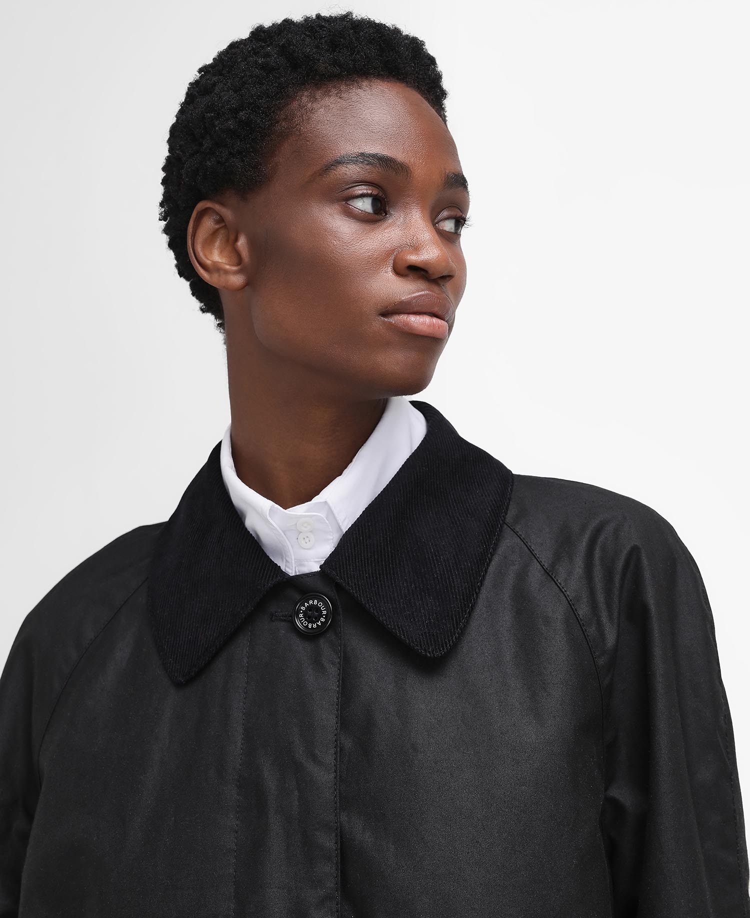 Barbour The Edit by Alexa Dorothy Waxed Jacket image number 4