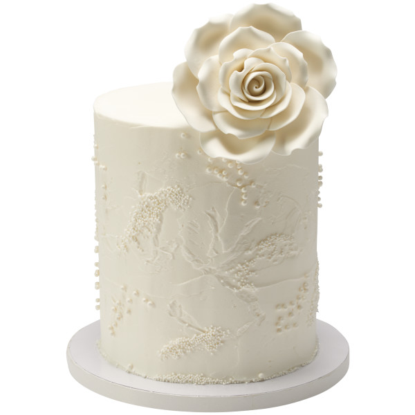 Ivory Rose Gum Paste Flowers