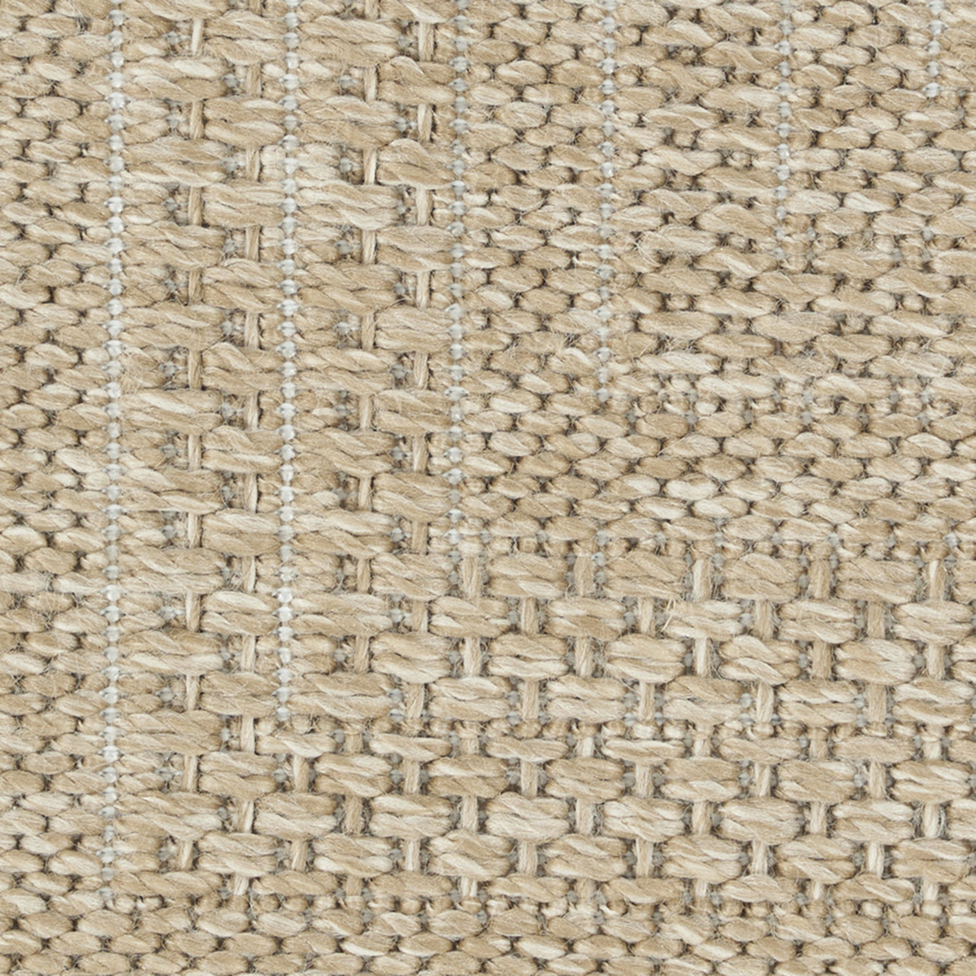 Nourison Tulum 2'2" x 8' Taupe Ivory Outdoor Rug