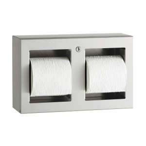 Bobrick, TrimLineSeries™,  Bath Tissue Dispenser, Stainless Steel