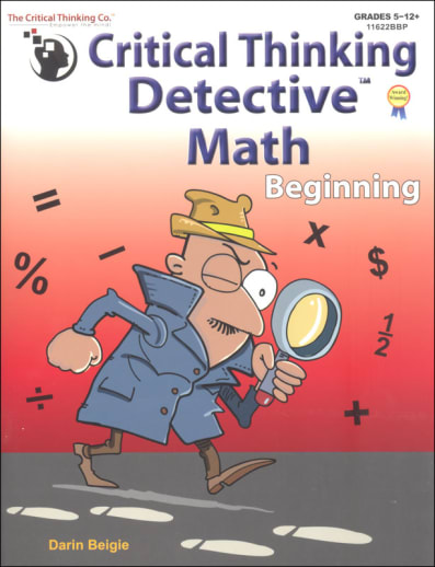 Critical Thinking Detective Math - Beginning
