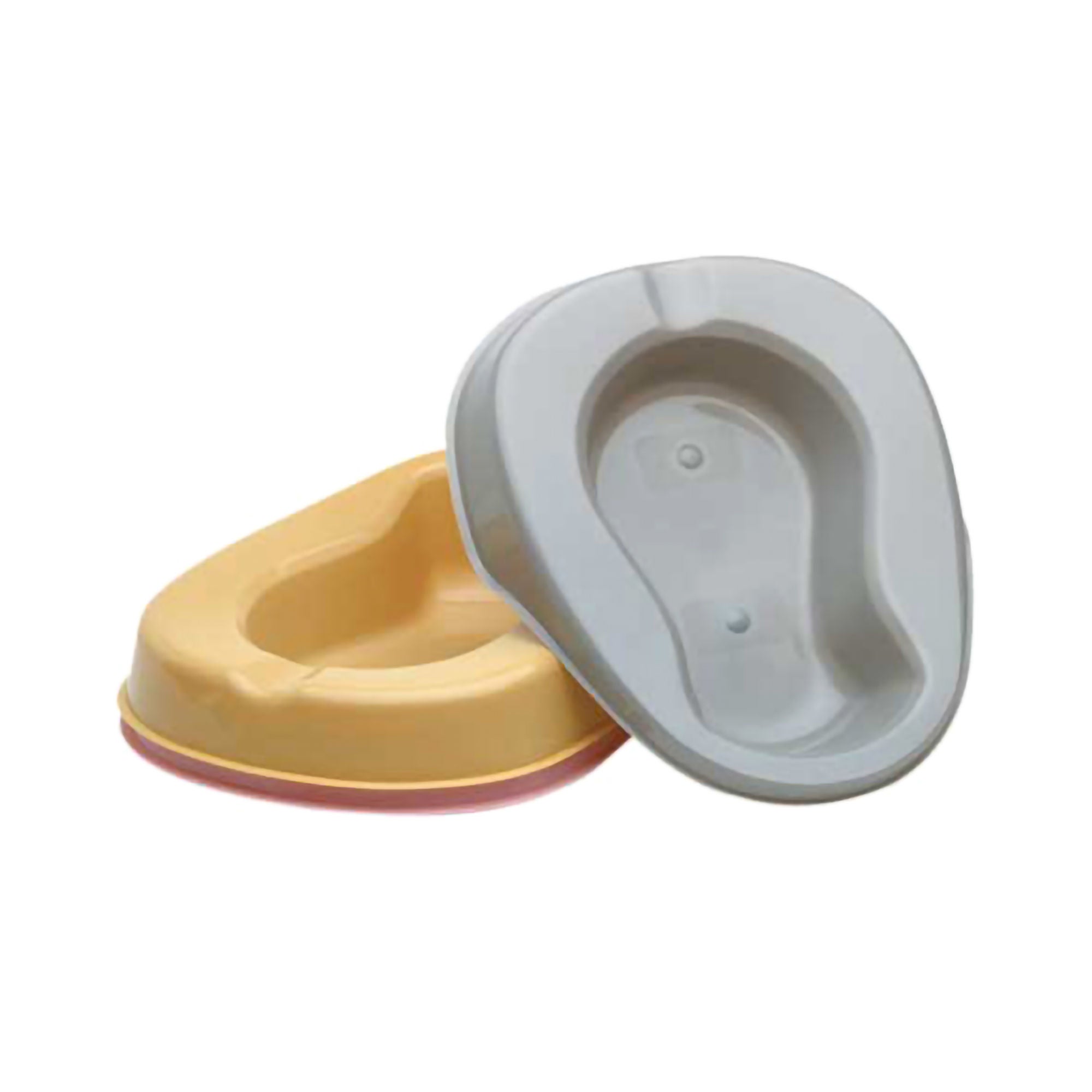 Medegen Stackable Bedpan, Dusty Rose, 1-3/4 Quart