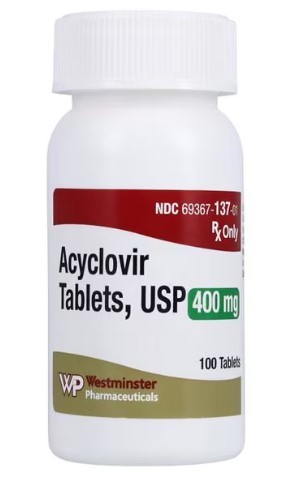 Acyclovir 400mg Tablets