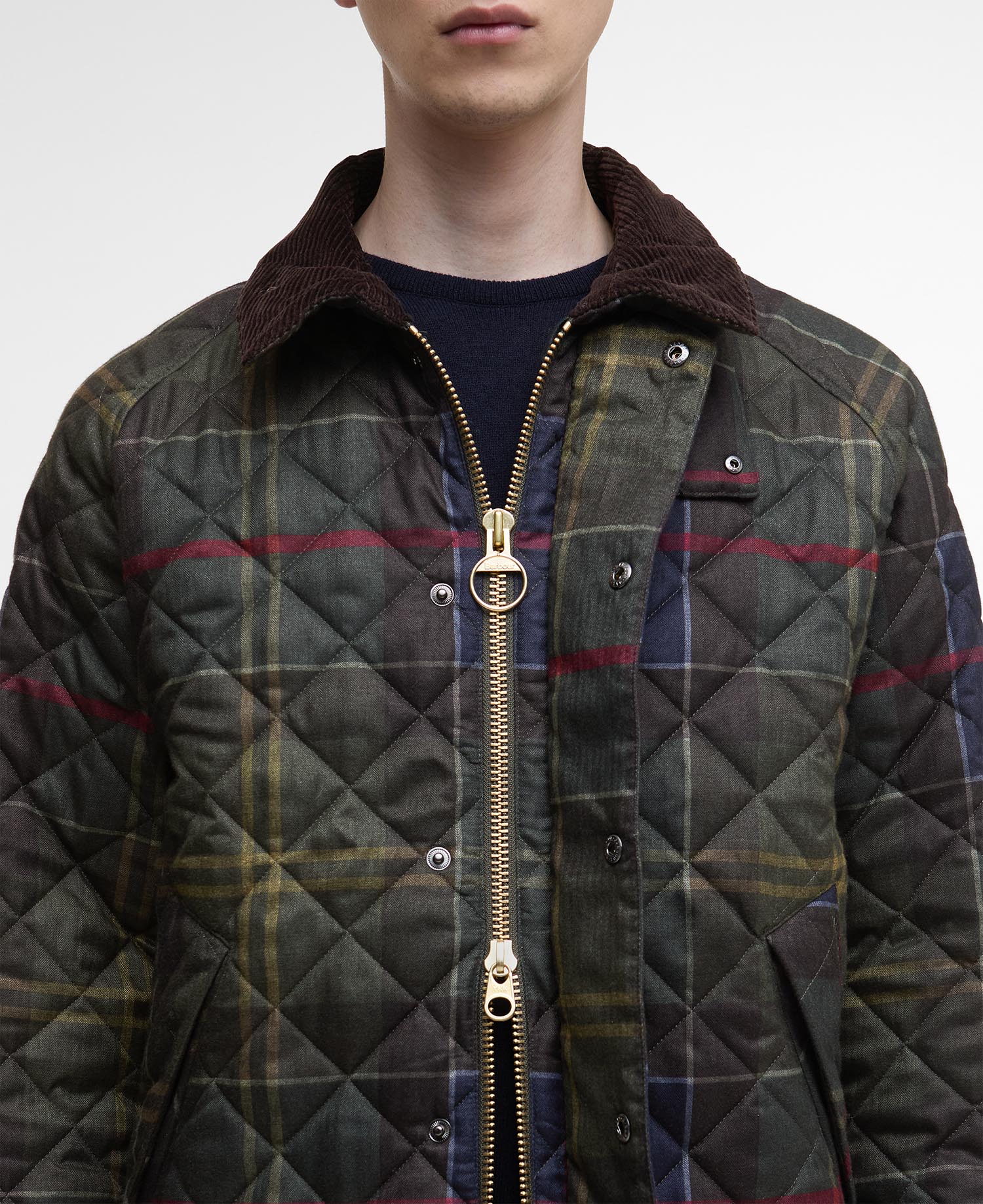 Tartan Transport Quilted Jacket image number 5