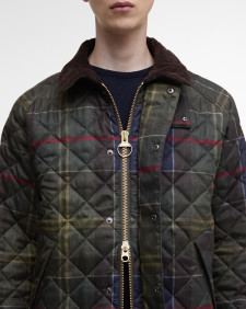 Giacca trapuntata in tartan Transport 