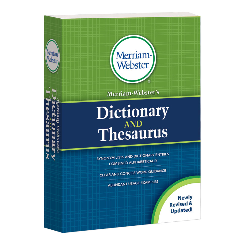 Dictionary and Thesaurus, Mass-Market Paperback, 2020 Copyright