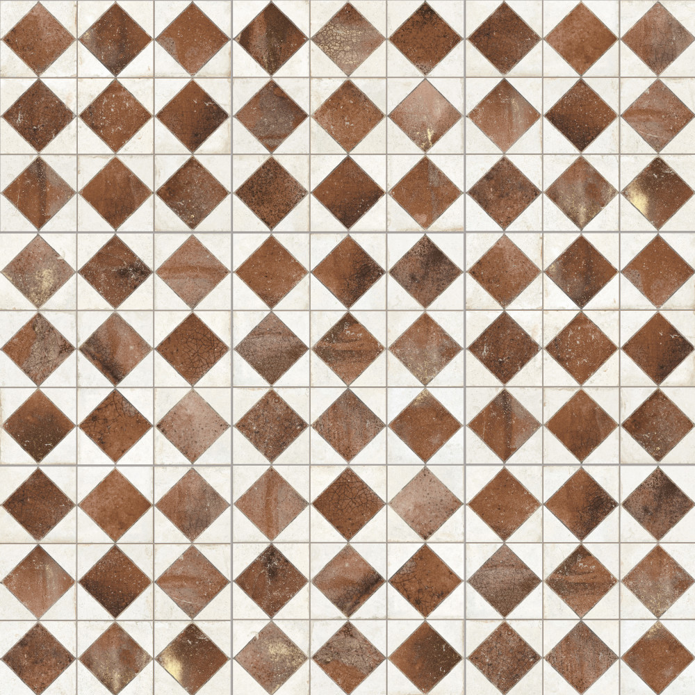 Kings Arles Brown 13 in. x 13 in. Ceramic Floor and Wall Tile