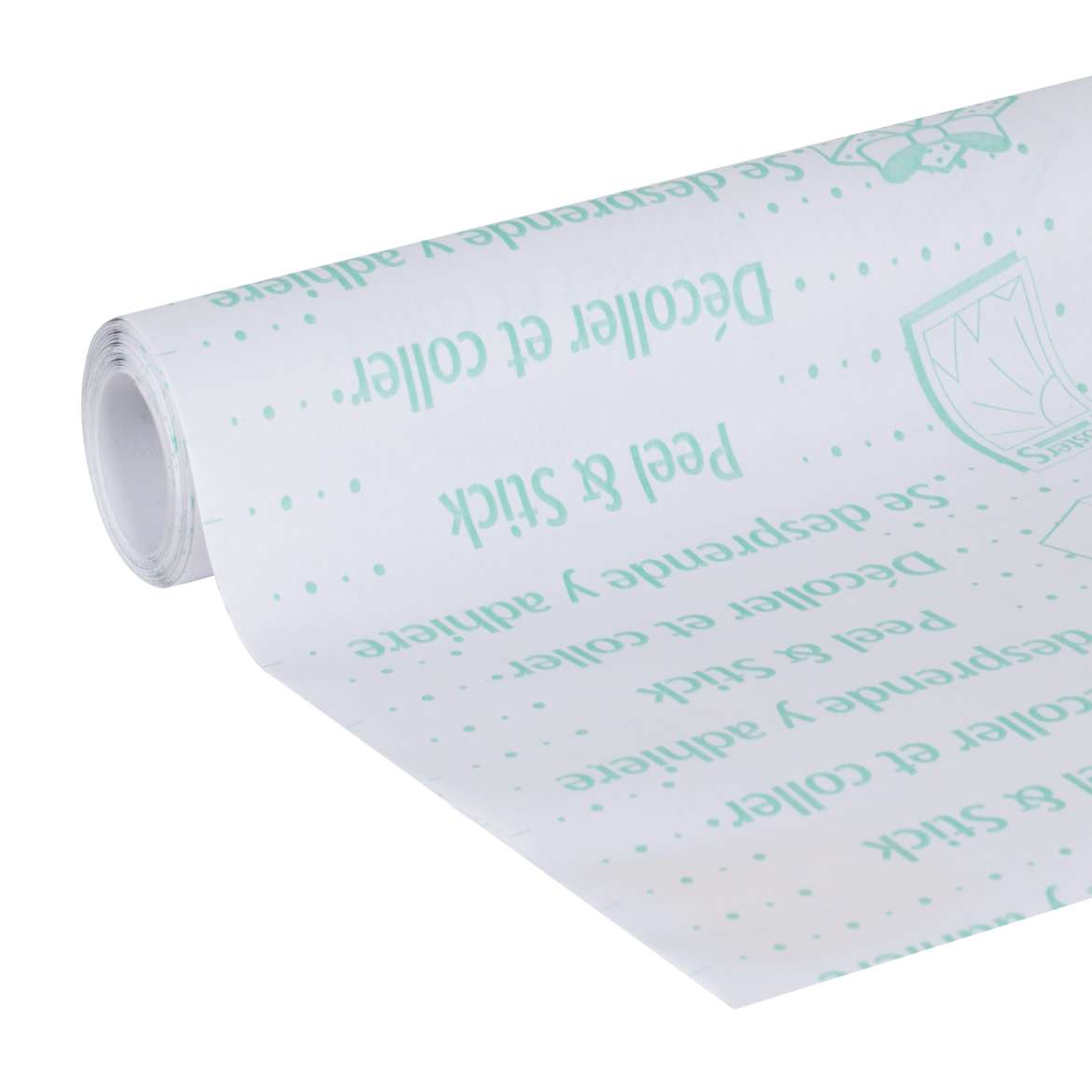 Peel & Stick Adhesive Laminate Shelf Liner Clear Duck Brand