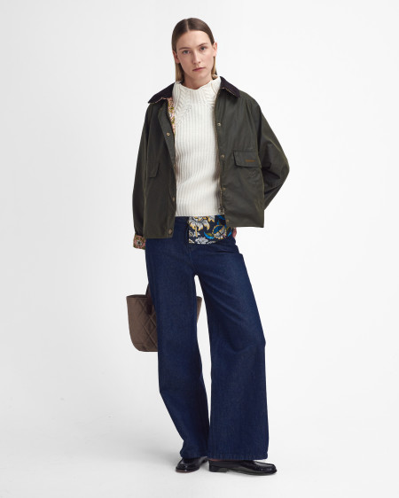 Barbour x William Morris Gallery Rendall Waxed Jacket