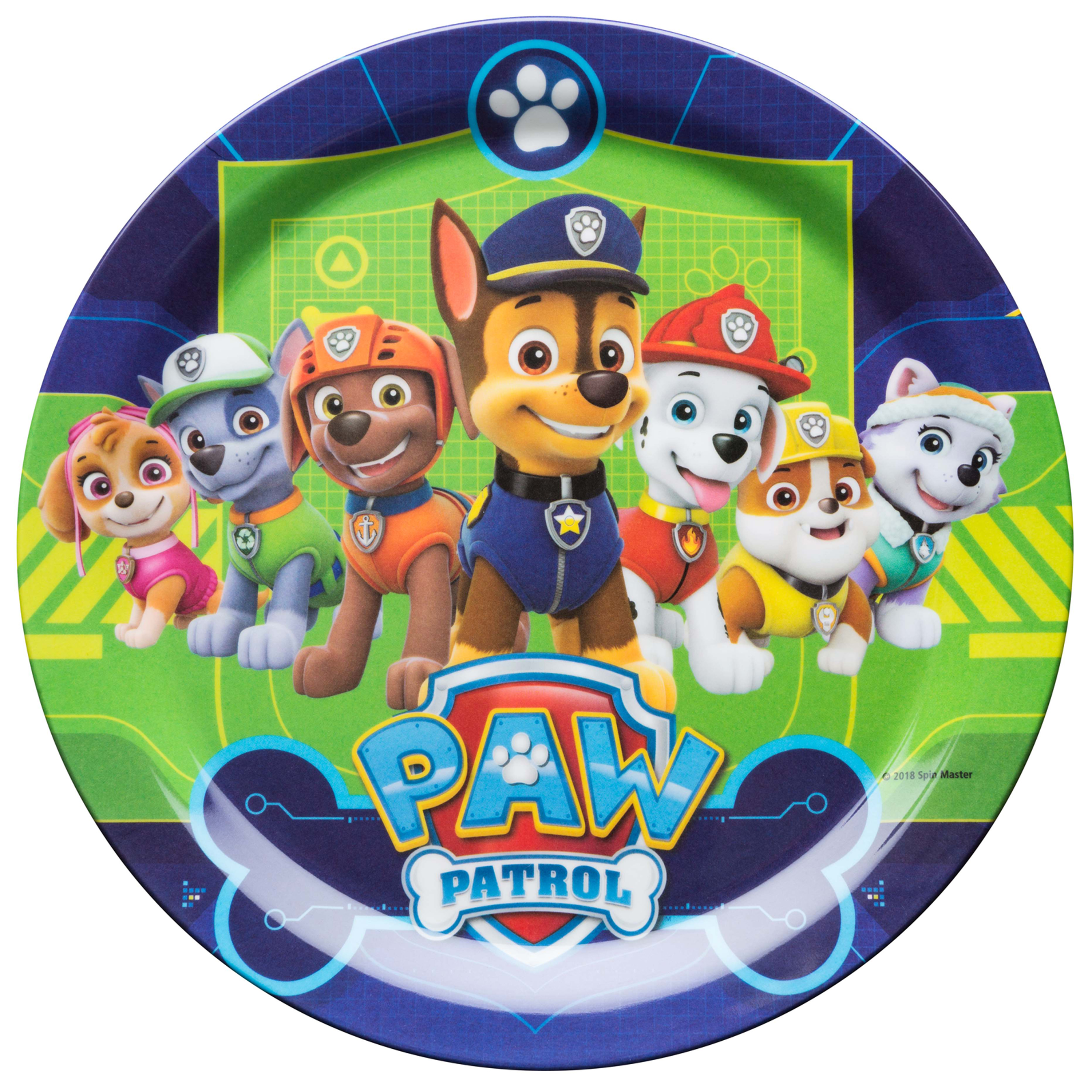 Paw Patrol Kids Dinnerware Set, Chase, Rubble, Rocky, Marshall, Zuma & Skye, 3-piece set slideshow image 9 Paw Patrol Kids Dinnerware Set, Chase, Rubble, Rocky, Marshall, Zuma & Skye, 3-piece set slideshow image 9