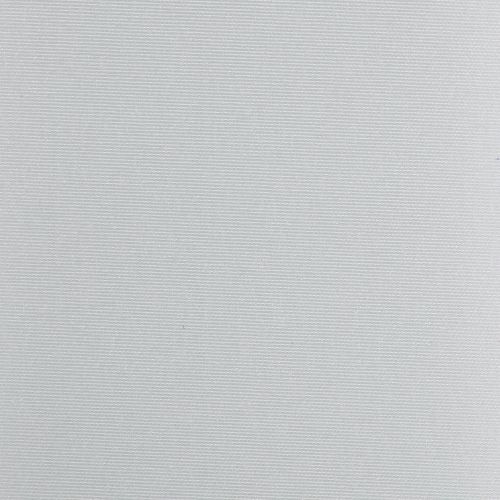 White, slightly off-white woven fabric or canvas filling the frame with fine horizontal ribbed texture; lying flat and blank; evenly lit close-up with no other objects.