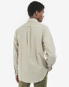 Sporting Regular Long-Sleeved Shirt Navy-Olive