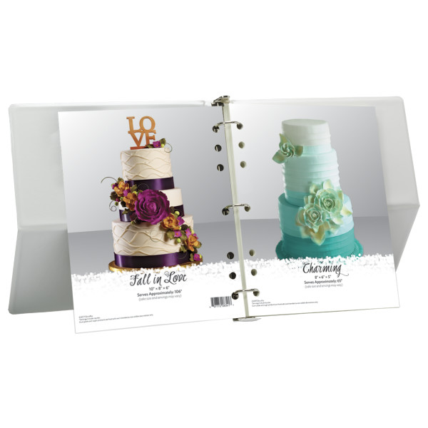 Wedding and Anniversary 3-Ring Binder The Magic of Cakes® Wedding Page