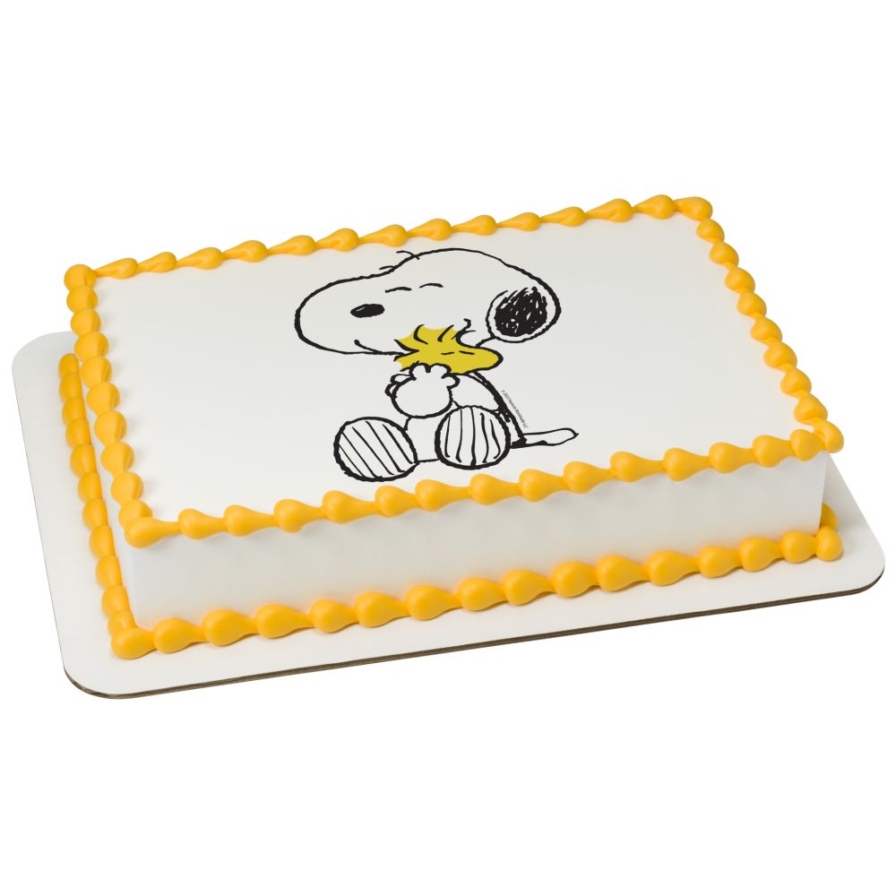 Image Cake Peanuts® Snoopy® and Woodstock®