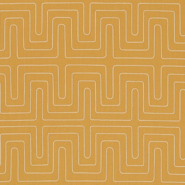 Lisbon Mustard Roman blind