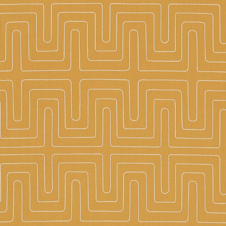 Lisbon Mustard Roman blind