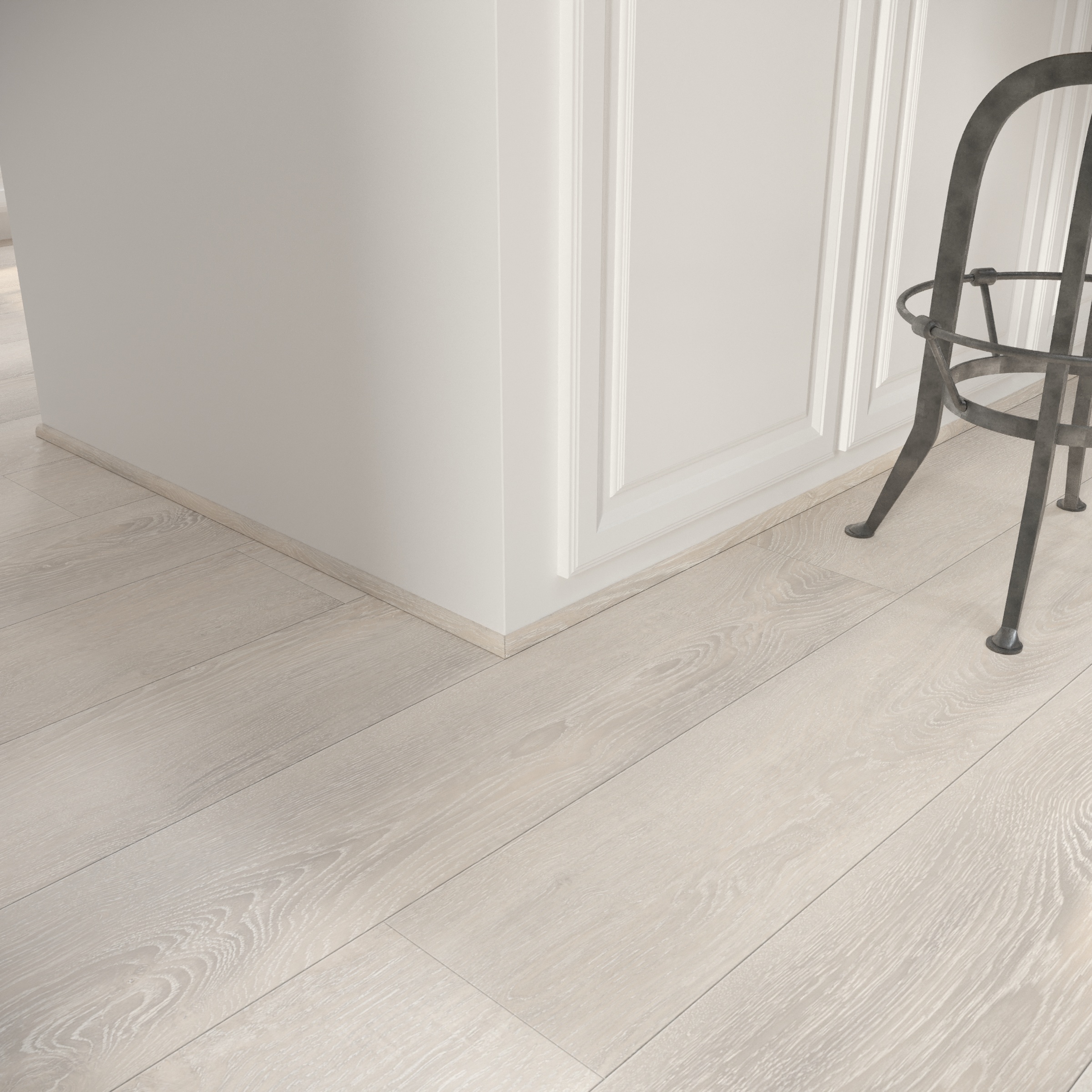 Castaway Oak Cali Vinyl Quarter Round view 2