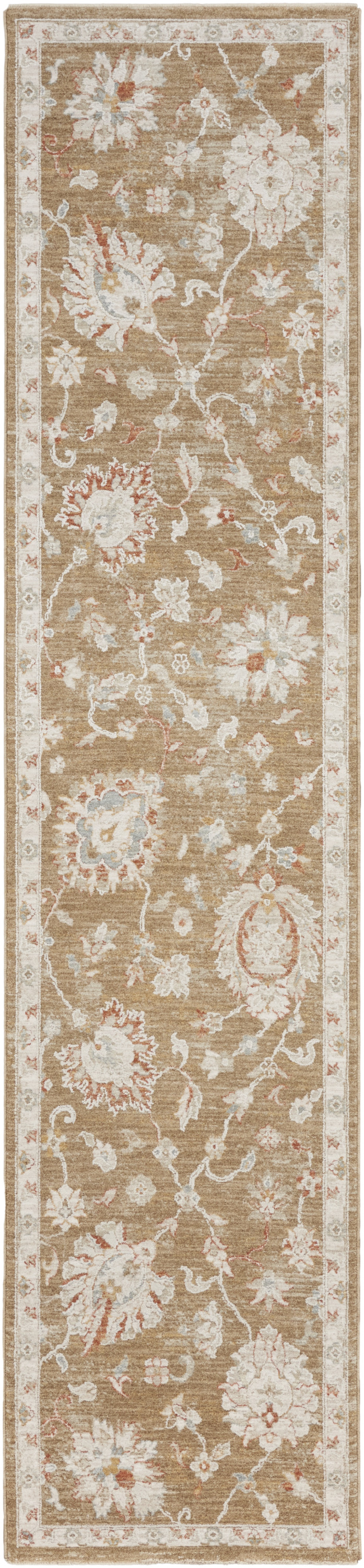 Nourison Infinite 2'3" x 10'2" Mocha Vintage Indoor Rug