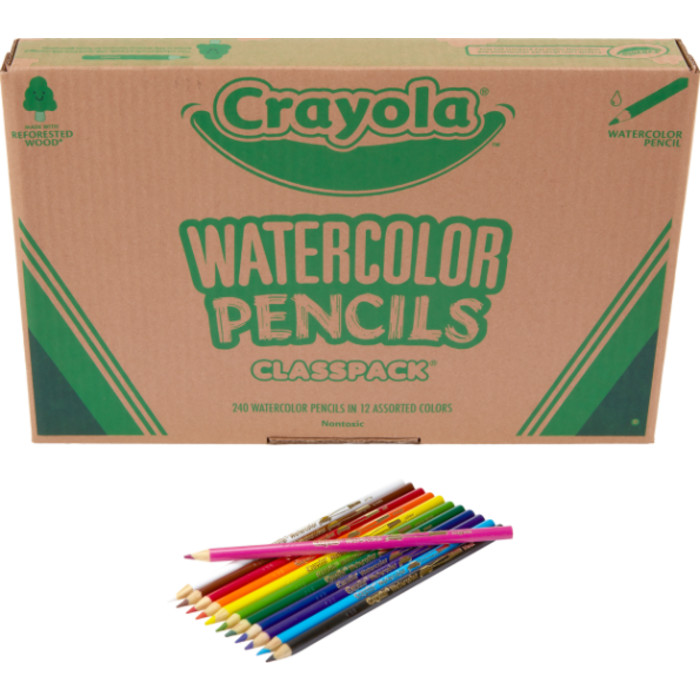 Watercolor Colored Pencils Classpack&reg;, 240 Pencils