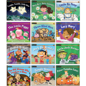 Rising Readers Leveled Books: Nursery Rhyme Tales Set 2, English