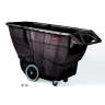 Rubbermaid Commercial, Heavy Duty, Tilt Truck, 27 cu ft, Black