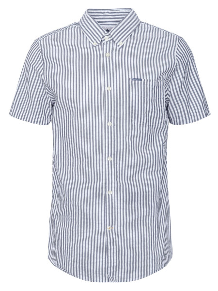 Camicia Cresswell a maniche corte in seersucker dalla vestibilità regular Camicia Cresswell a maniche corte in seersucker dalla vestibilità regular