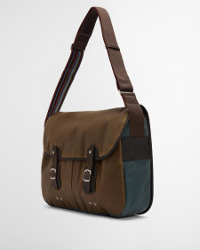 Paul Smith loves Barbour Wax Tarras Bag Tan