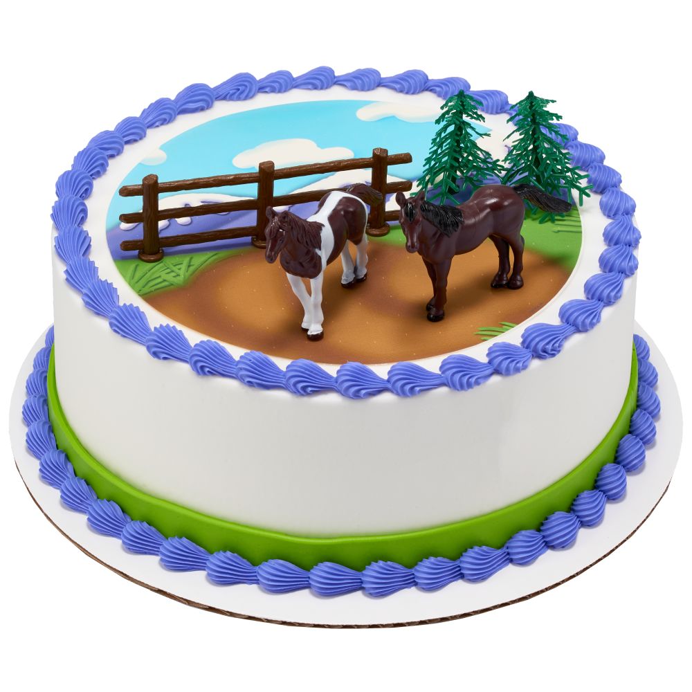 Image Cake Horses