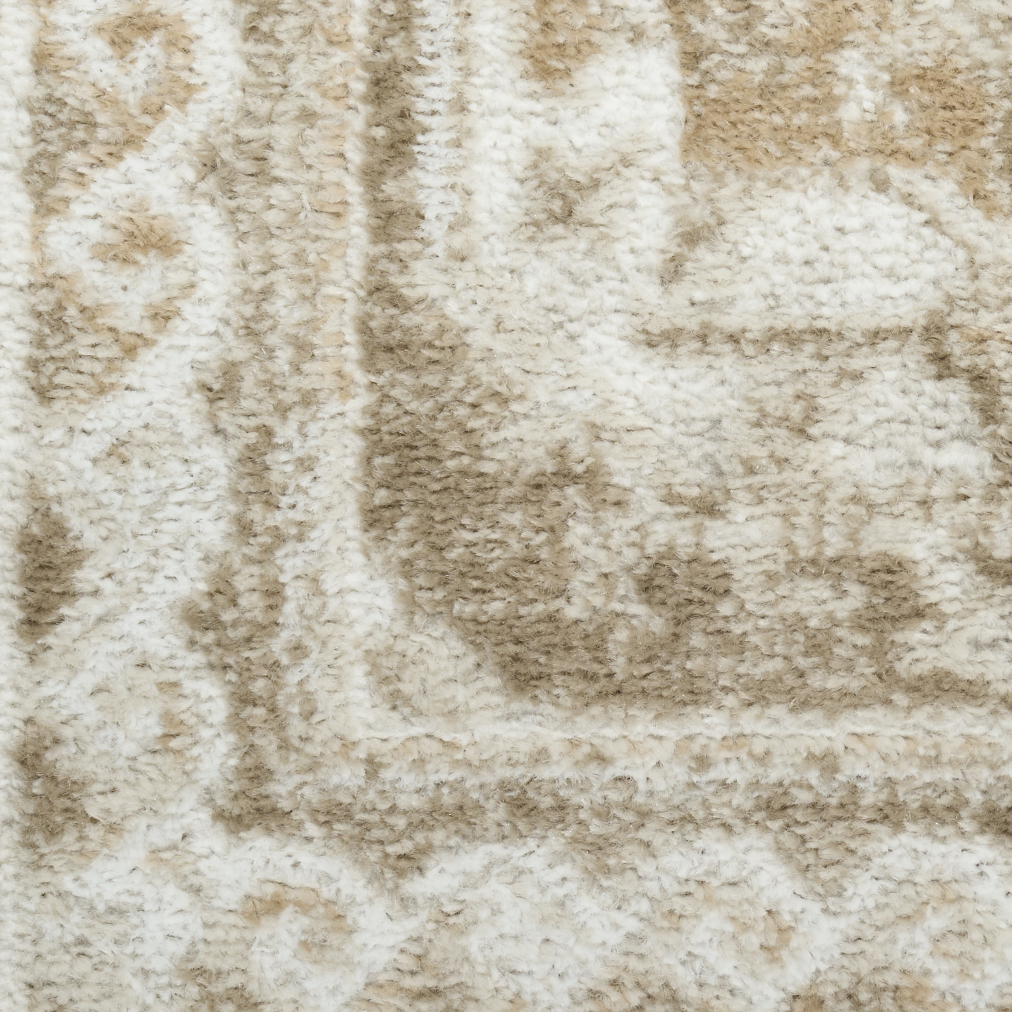 Nourison Dekor 7'10" x 9'10" Ivory Taupe Vintage Indoor Rug