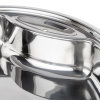6-quart replacement stainless steel food pan for Intrigue® round induction chafer