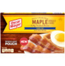 Oscar Mayer Fully Cooked Bacon, Thick Cut Maple, 2.52 oz