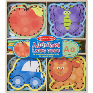 Alphabet Lacing Cards