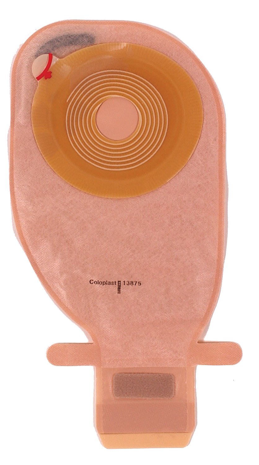 Assura Convex Light 1-Piece Opaque Ostomy Pouch, 25mm Stoma MK 550875