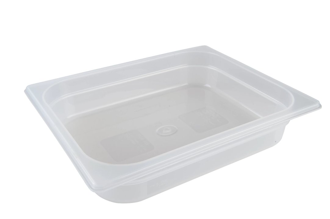 Bac Gastronorm GN en polypropylène de 1/1 et 65 mm de profondeur